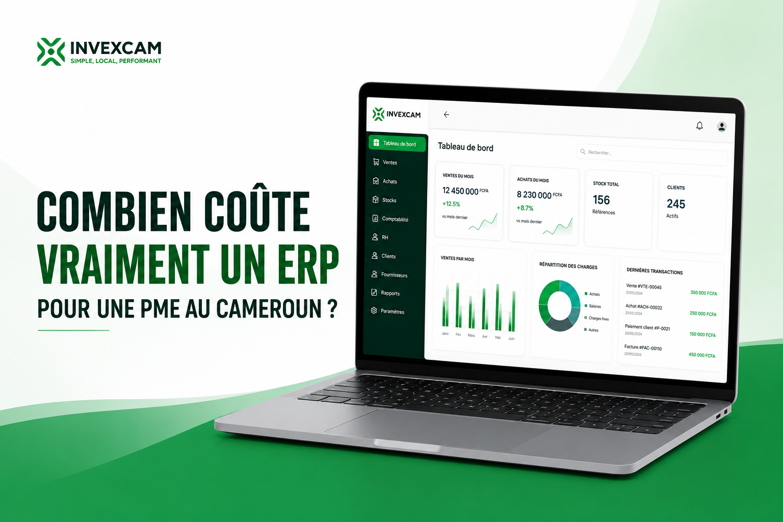 Combien coûte vraiment un ERP pour une PME au Cameroun