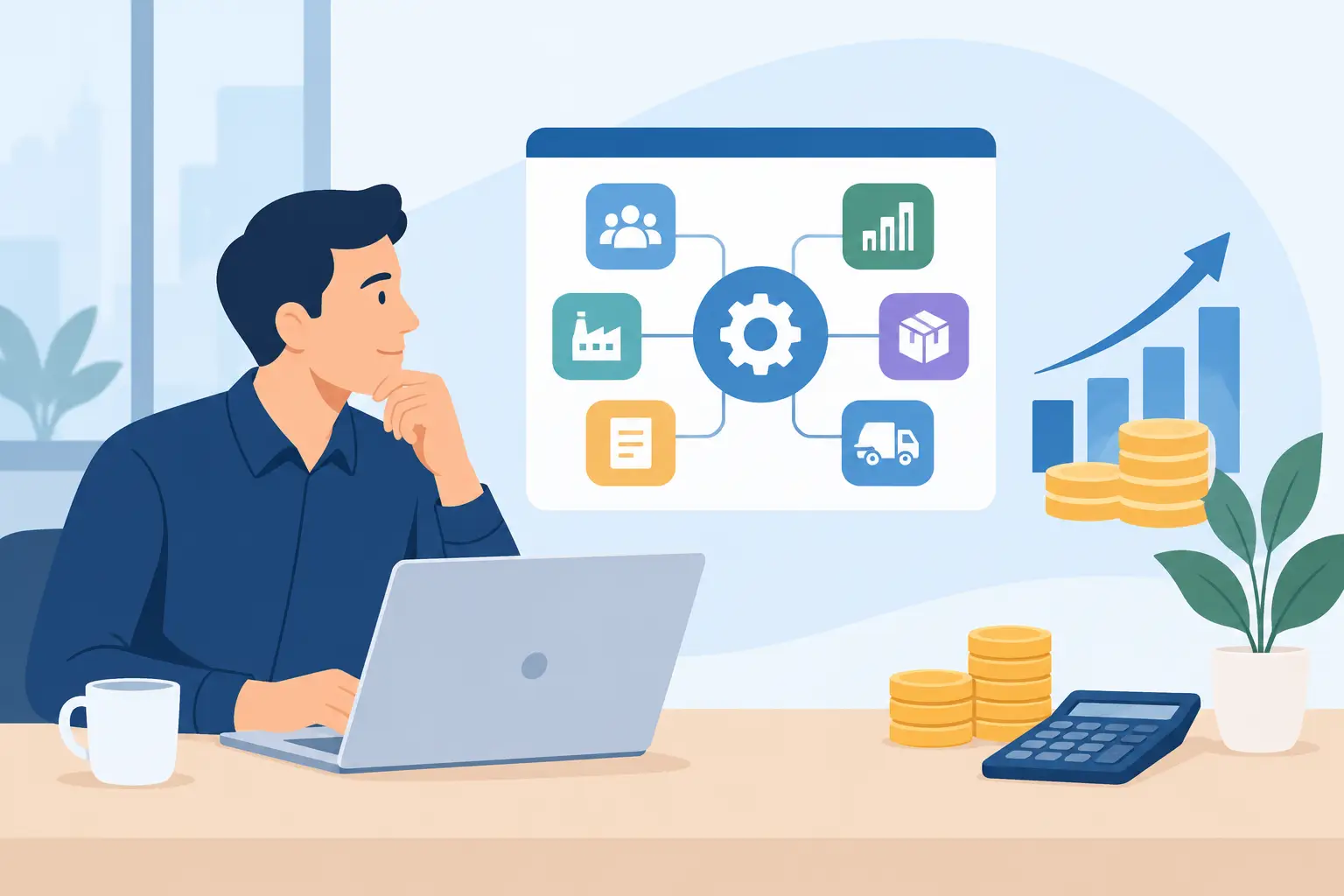 Quel coût projet ERP prévoir pour votre PME ?